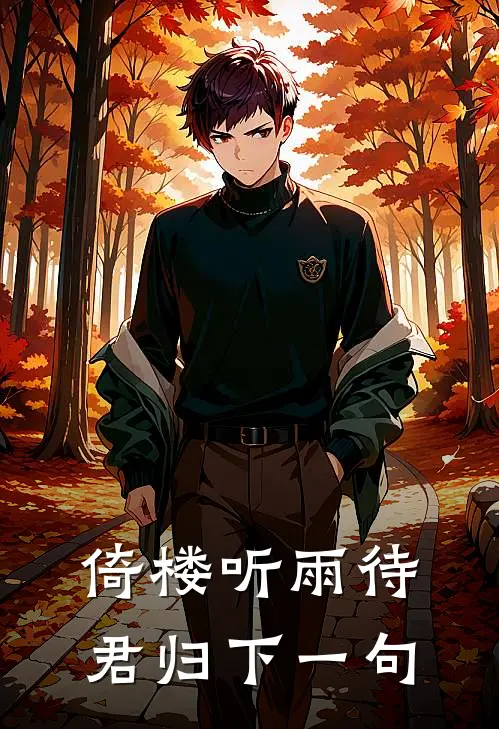 倚楼听雨待君归下一句