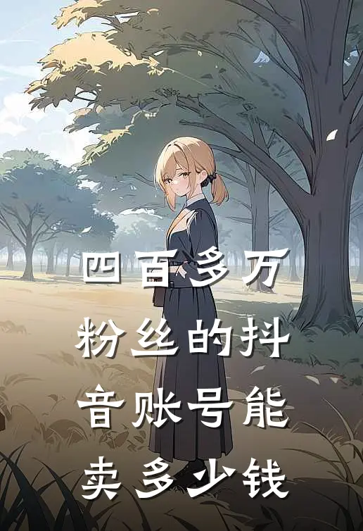 四百多万粉丝的抖音账号能卖多少钱