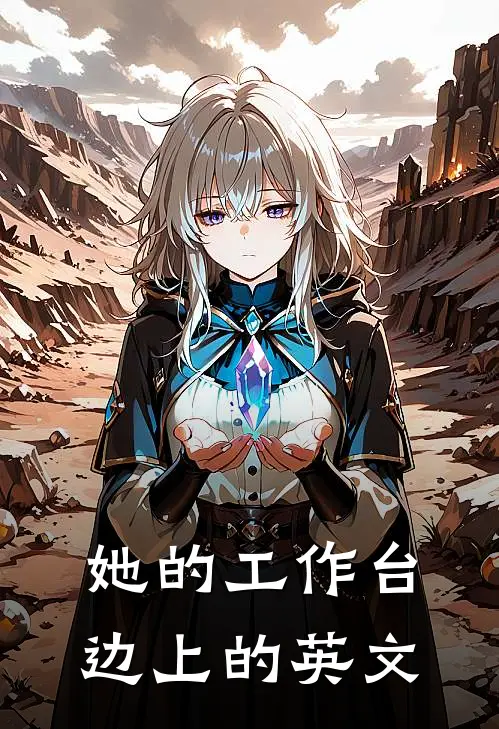 她的工作台边上的英文