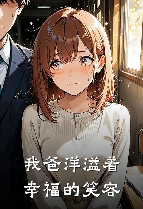 我爸洋溢着幸福的笑容