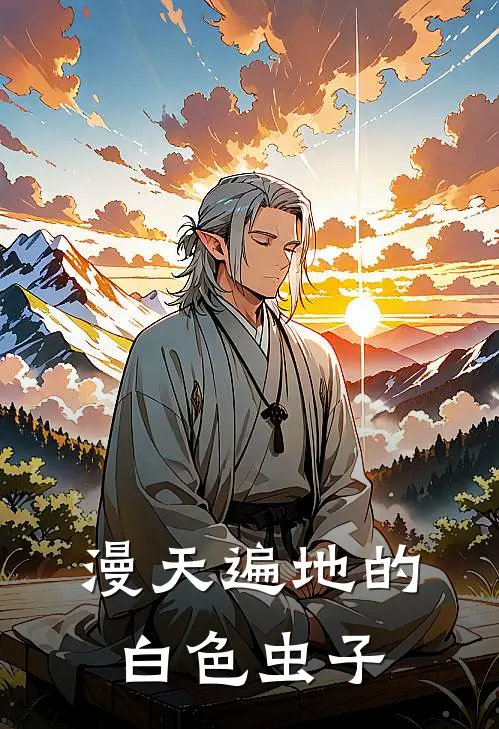 漫天遍地的白色虫子