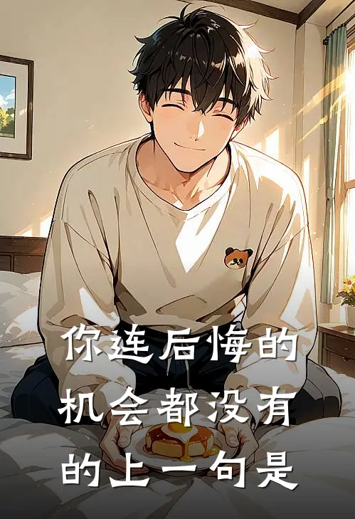 你连后悔的机会都没有的上一句是
