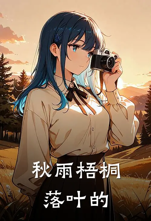 秋雨梧桐落叶的