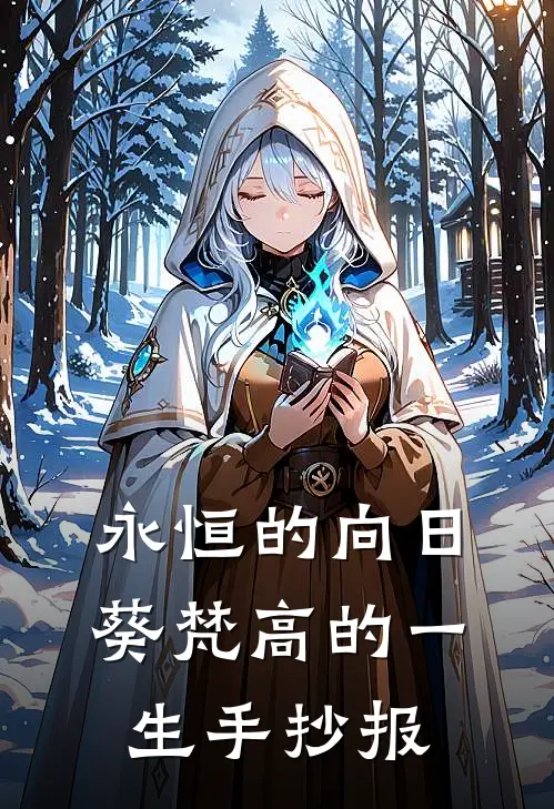 永恒的向日葵梵高的一生手抄报