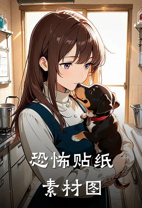 恐怖贴纸素材图
