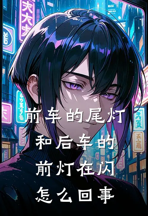 前车的尾灯和后车的前灯在闪怎么回事