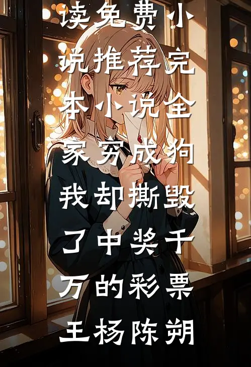 全家穷成狗，我却撕毁了中奖千万的彩票王杨陈朔阅读免费小说_推荐完本小说全家穷成狗，我却撕毁了中奖千万的彩票(王杨陈朔)