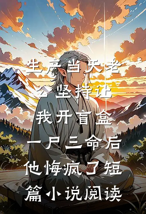 生产当天老公坚持让我开盲盒，一尸三命后他悔疯了短篇小说阅读