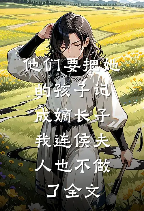 他们要把她的孩子记成嫡长子，我连侯夫人也不做了全文