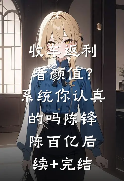 收车返利看颜值？系统你认真的吗陈锋陈百亿后续+完结