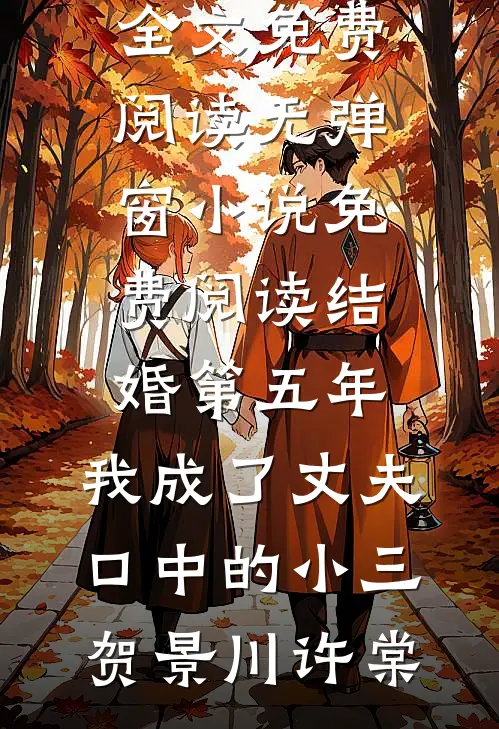 结婚第五年，我成了丈夫口中的小三(贺景川许棠)完结版小说全文免费阅读_无弹窗小说免费阅读结婚第五年，我成了丈夫口中的小三贺景川许棠