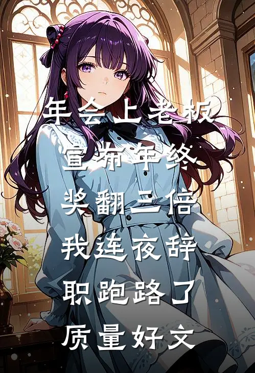 年会上老板宣布年终奖翻三倍，我连夜辞职跑路了质量好文
