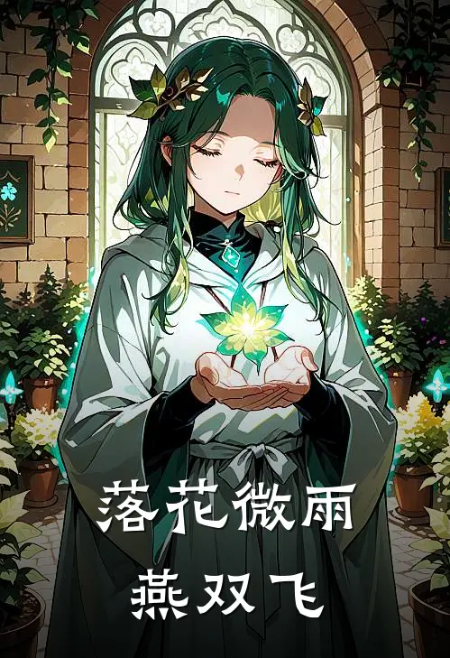 落花微雨燕双飞