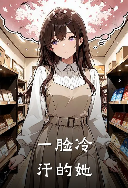 一脸冷汗的她