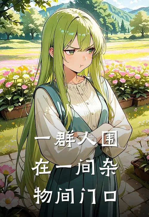 一群人围在一间杂物间门口