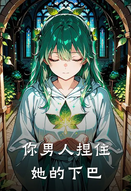 你男人捏住她的下巴