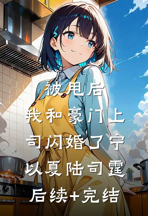 被甩后，我和豪门上司闪婚了宁以夏陆司霆后续+完结