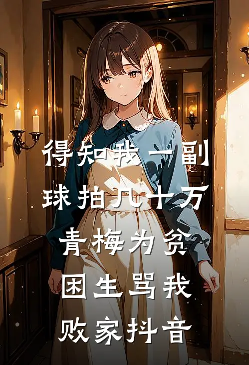 得知我一副球拍几十万，青梅为贫困生骂我败家抖音