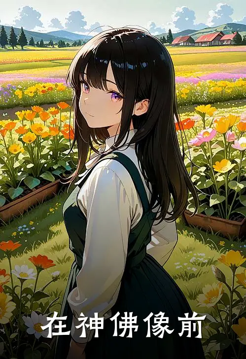 在神佛像前