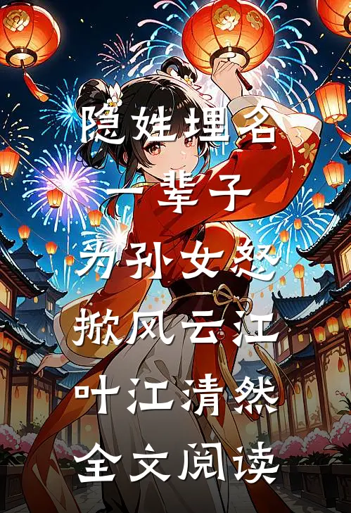 隐姓埋名一辈子，为孙女怒掀风云江叶江清然全文阅读