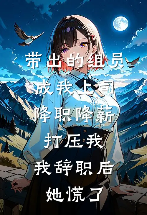 带出的组员成我上司，降职降薪打压我，我辞职后她慌了