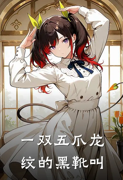 一双五爪龙纹的黑靴叫