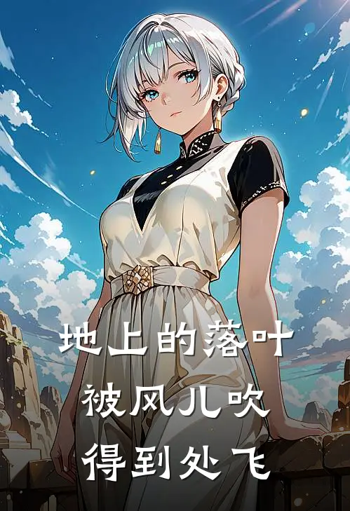地上的落叶被风儿吹得到处飞