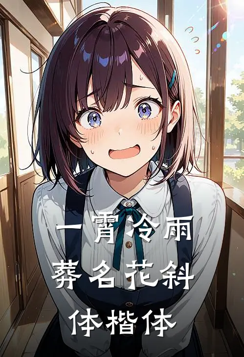 一霄冷雨葬名花斜体楷体