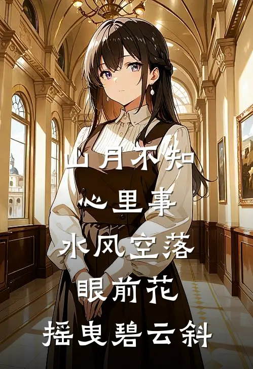 山月不知心里事,水风空落眼前花,摇曳碧云斜