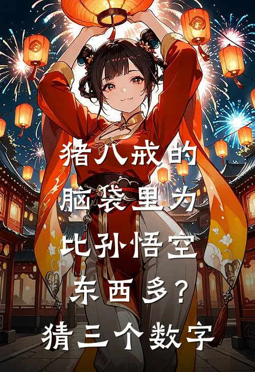 猪八戒的脑袋里为比孙悟空东西多?猜三个数字