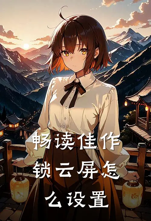 畅读佳作锁云屏怎么设置