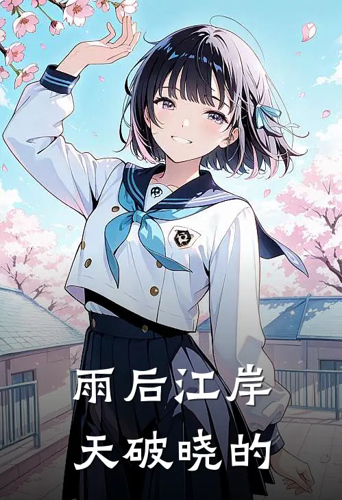 雨后江岸天破晓的