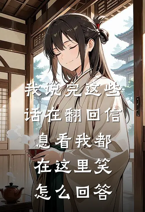 我说完这些话 在翻回信息看 我都在这里笑 怎么回答
