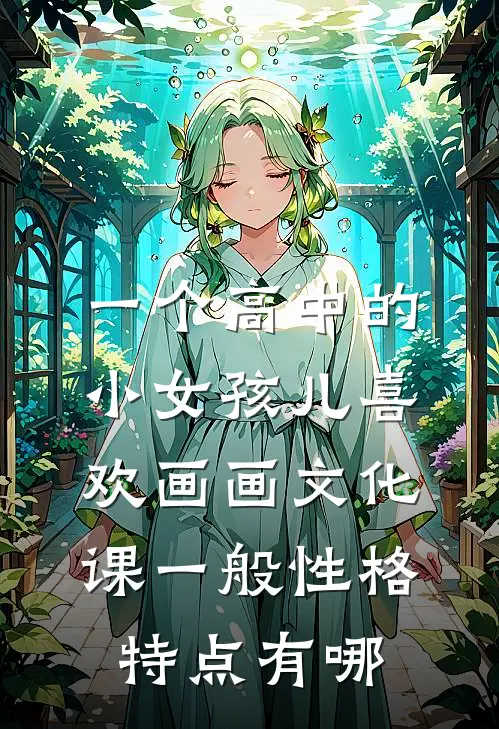 一个高中的小女孩儿喜欢画画文化课一般性格特点有哪