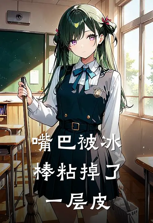 嘴巴被冰棒粘掉了一层皮