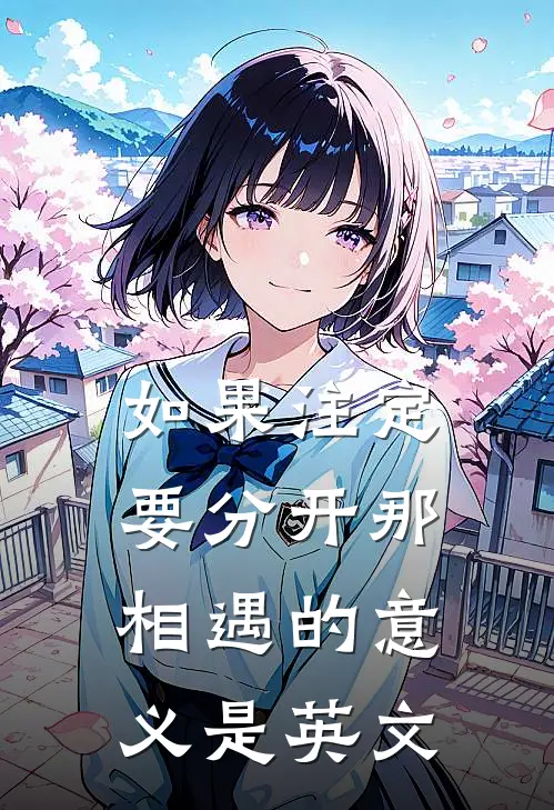 如果注定要分开那相遇的意义是英文