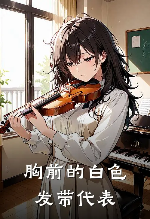 胸前的白色发带代表