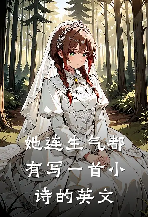 她连生气都有写一首小诗的英文