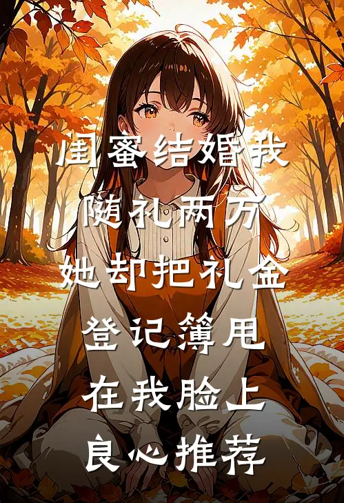 闺蜜结婚我随礼两万，她却把礼金登记簿甩在我脸上良心推荐