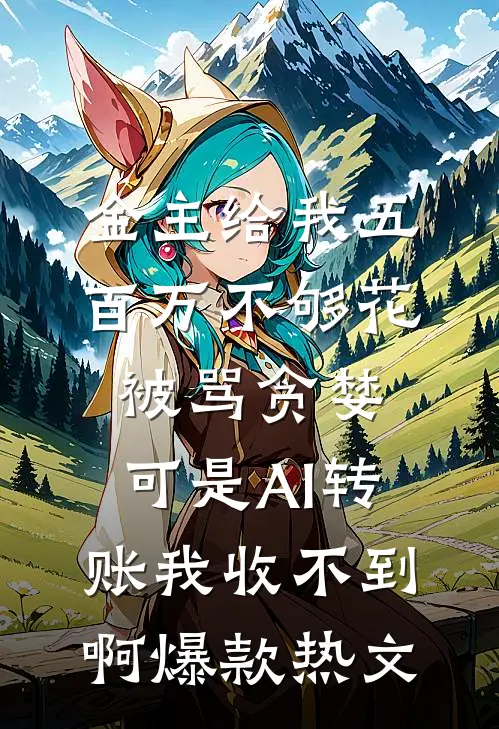 金主给我五百万不够花被骂贪婪，可是AI转账我收不到啊爆款热文