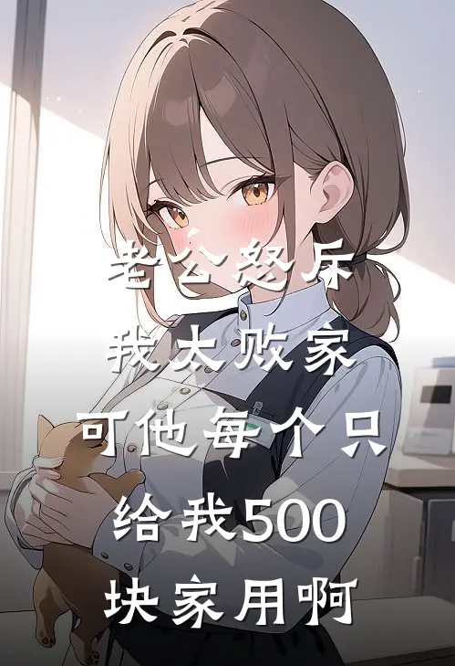 老公怒斥我太败家，可他每个只给我500块家用啊