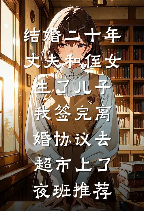 结婚二十年，丈夫和侄女生了儿子，我签完离婚协议去超市上了夜班推荐
