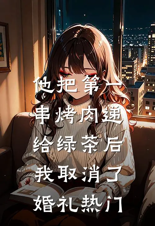 他把第一串烤肉递给绿茶后，我取消了婚礼热门