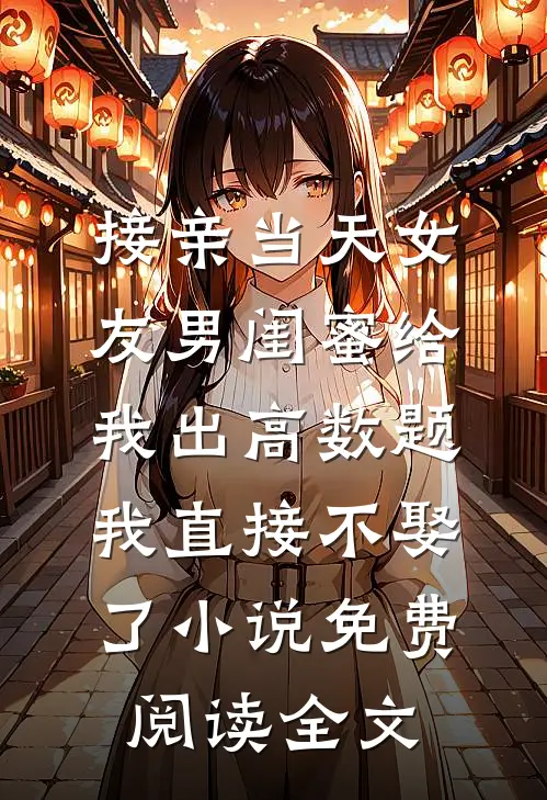 接亲当天女友男闺蜜给我出高数题，我直接不娶了小说免费阅读全文