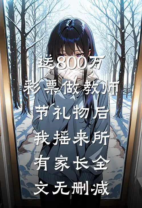 送800万彩票做教师节礼物后，我摇来所有家长全文无删减