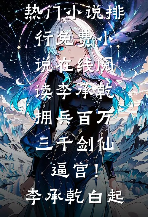 李承乾拥兵百万，三千剑仙逼宫！李承乾白起热门小说排行_免费小说在线阅读李承乾拥兵百万，三千剑仙逼宫！李承乾白起