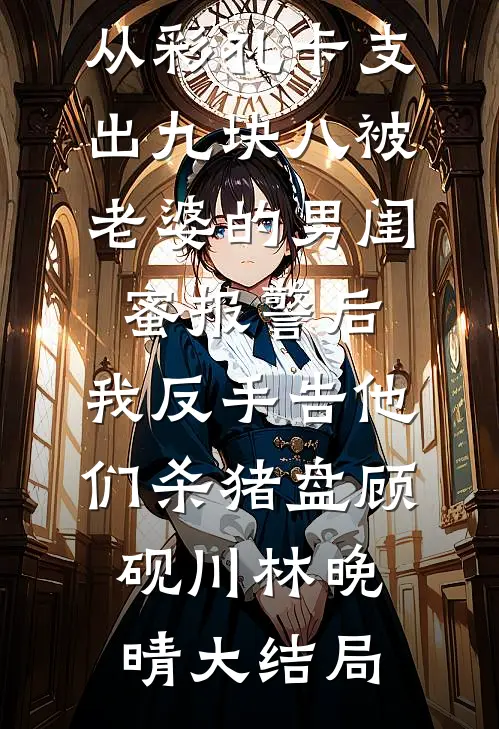从彩礼卡支出九块八被老婆的男闺蜜报警后，我反手告他们杀猪盘顾砚川林晚晴大结局