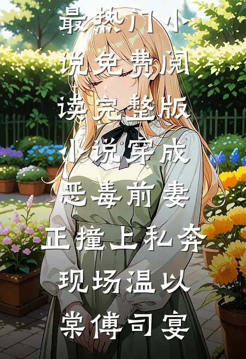 穿成恶毒前妻，正撞上私奔现场(温以棠傅司宴)最热门小说_免费阅读完整版小说穿成恶毒前妻，正撞上私奔现场温以棠傅司宴