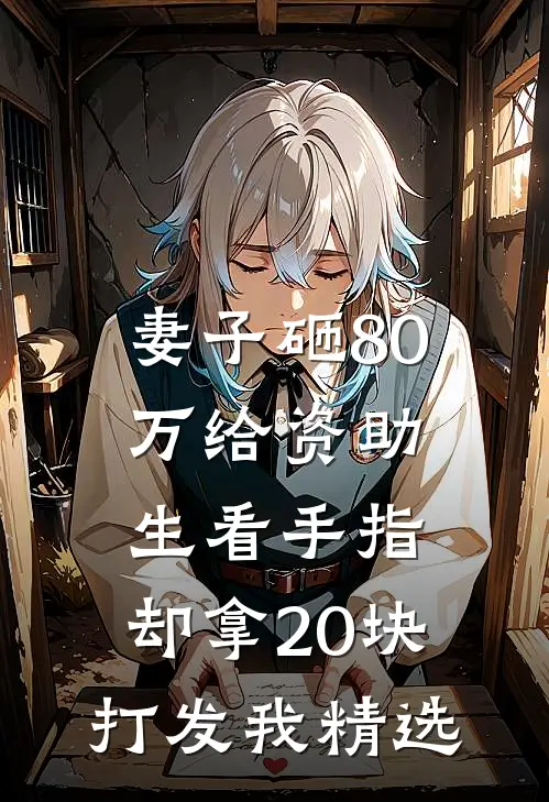 妻子砸80万给资助生看手指，却拿20块打发我精选