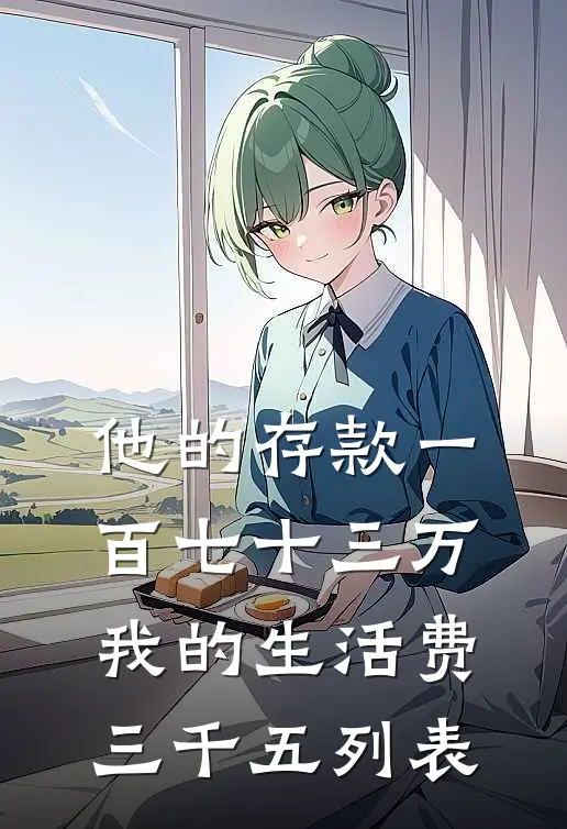 他的存款一百七十三万，我的生活费三千五列表